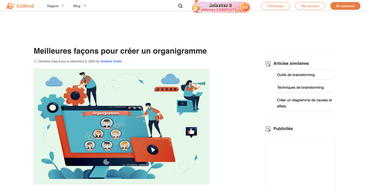 Gitmind organigramme