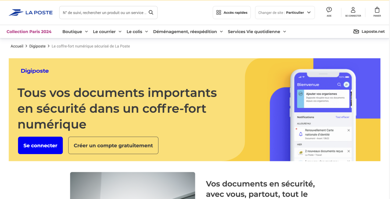 Plateforme Digiposte