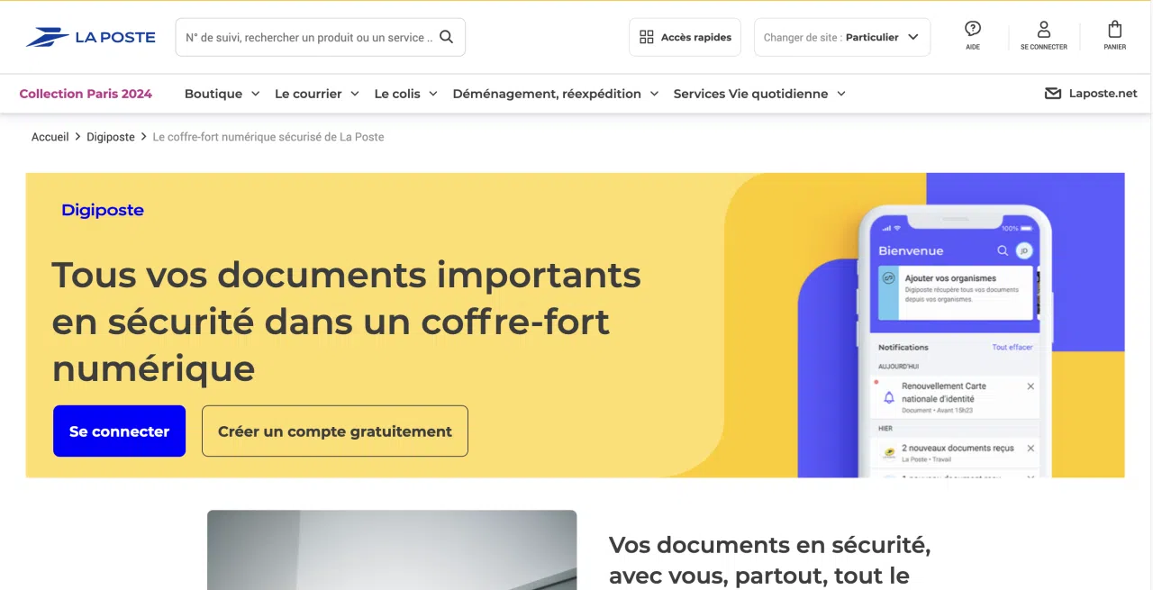Plateforme Digiposte